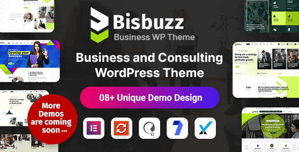 Bisbuzz v1.0.3 – 商业咨询 WordPress 主题下载