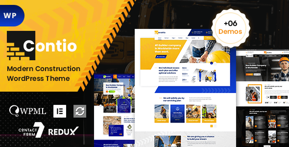 Contio v1.1.4 – WordPress 的建筑主题下载