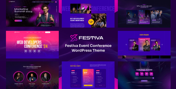 Festiva v1.0.1 – 活动与会议 WordPress 主题下载