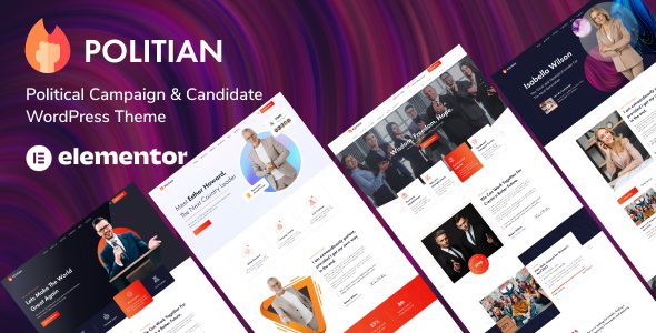 Politian v1.0.1 – 政治竞选 WordPress 主题下载