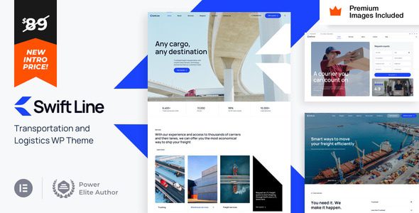 SwiftLine v26 – 运输物流 WordPress 主题下载