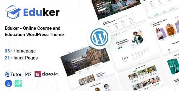 Eduker v1.1.6 教育 WordPress 主题下载