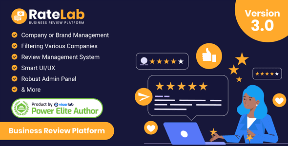 RateLab v3.0 – 商业评论平台PHP源码下载