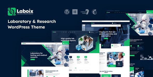 Laboix v1.0 – 实验室与研究 WordPress 主题下载