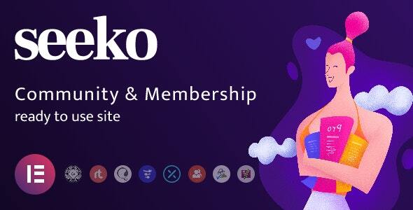 Seeko v1.4.1 – 使用 BuddyPress 构建社区网站下载