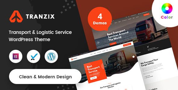 Tranzix v1.0.1 – 物流与运输 WordPress 主题下载 + RTL