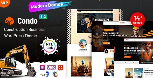 Condo v1.0.2 建筑 WordPress 主题下载