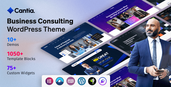 Cantia v1.0.0 – 商业咨询 WordPress 主题下载