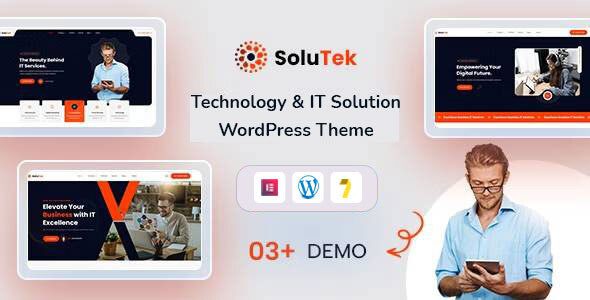 Soolutek v1.0 – 技术与 IT 服务 WordPress 主题下载