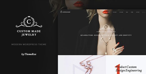 Custom Made v1.1.20 – 珠宝制造商和商店的 WordPress 主题下载