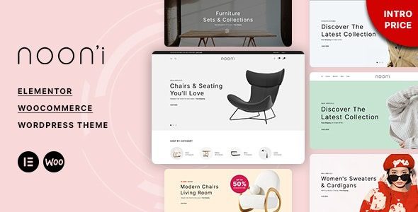Nooni v1.5.1 家具和时尚 WooCommerce 主题下载