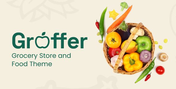 Groffer v1.4.1 – 有机食品商店主题下载
