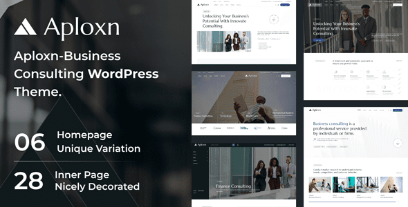Aploxn v1.0.0 – 商务咨询 WordPress 主题下载
