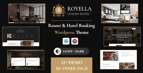 Royella v1.0.0 – 度假及酒店预订多用途 WordPress 主题下载