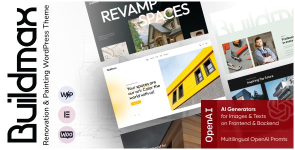 BuildMax v1.0 – 翻新与粉刷 WordPress 主题下载