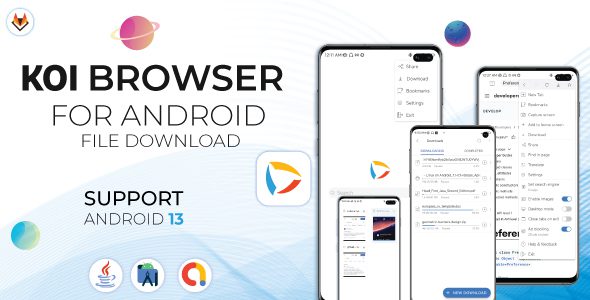Koi Private Browser v1.2.6 – 无痕浏览器 – 安全浏览器和广告拦截器源码下载