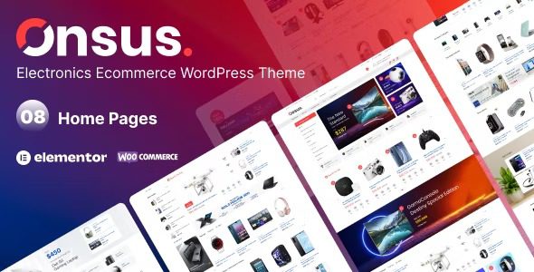 Onsus v1.1.0 电子产品电商 WordPress 主题下载