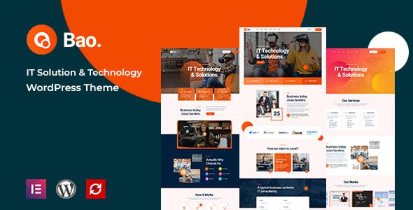 Bao v2.0.3 – IT 解决方案和服务 WordPress 主题下载