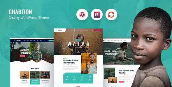 Chariton v2.0.7 非营利慈善 WordPress 主题下载