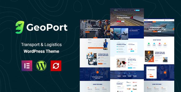 Geoport v3.0.6 – 运输与物流 WordPress 主题下载