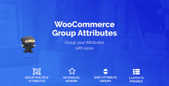 WooCommerce Group Attributes v1.7.11  属性进行分类/分组插件下载
