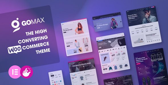 Gomax v1.0.7 – Elementor WooCommerce WordPress 主题下载