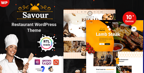 Savour v1.0.3 餐厅 WordPress 主题下载