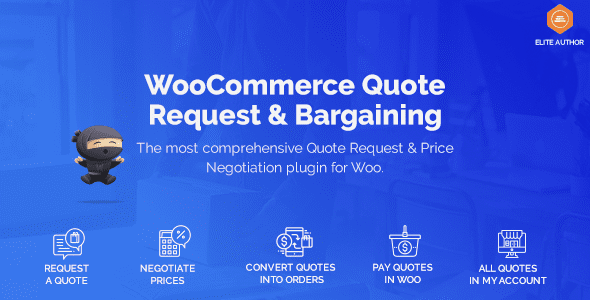 WooCommerce Request Quote & Bargaining v1.0.4 WooCommerce 询价与议价插件下载