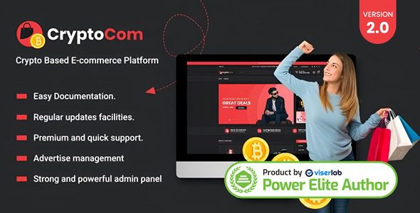 CryptoCom 2.0 – 基于加密货币的电子商务购物平台php源码下载