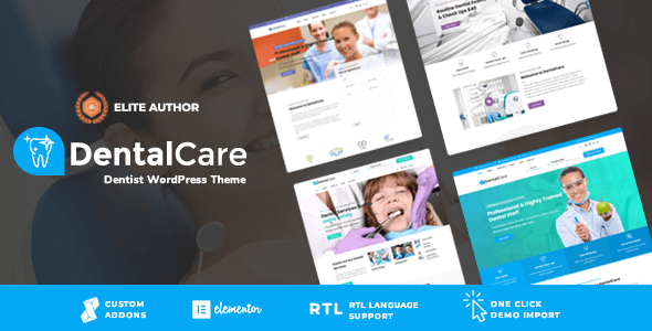 Dental Care v1.9.3 – 牙医和医疗 WordPress 主题下载