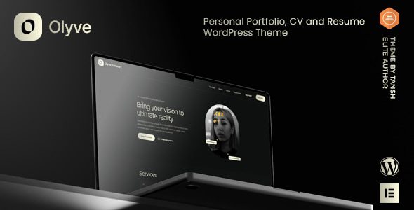 Olyve V1.0.7-个人简历WordPress主题下载