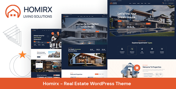Homirx v1.1.3 – 房地产WordPress主题下载