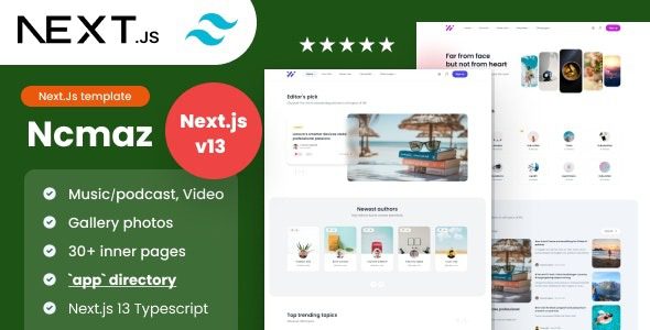 Ncmaz v2.10.2 NextJS WordPress博客，杂志主题下载