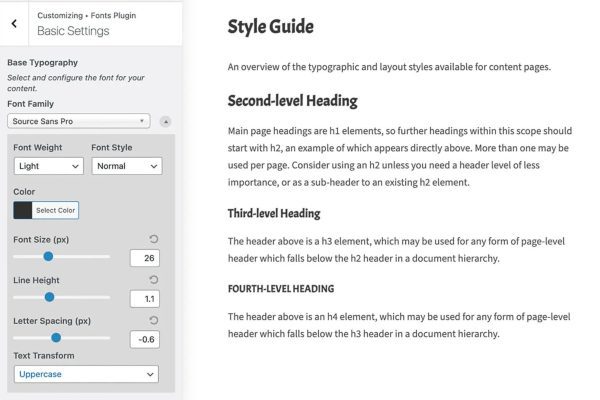 Fonts Plugin Pro v1.8.6 Google字体 WordPress插件下载