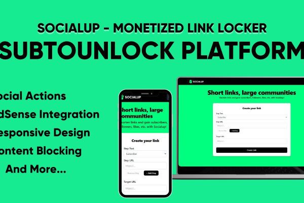 Socialup v1.0 – 货币化社交解锁链接源码下载