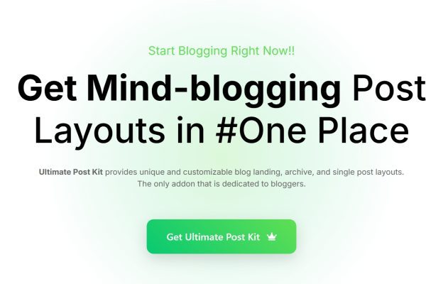Ultimate Post Kit Pro v3.13.3 for wordpress 博客设计元素插件下载