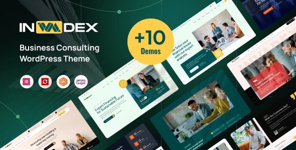 Invadex v1.0.0 业务咨询WordPress主题下载