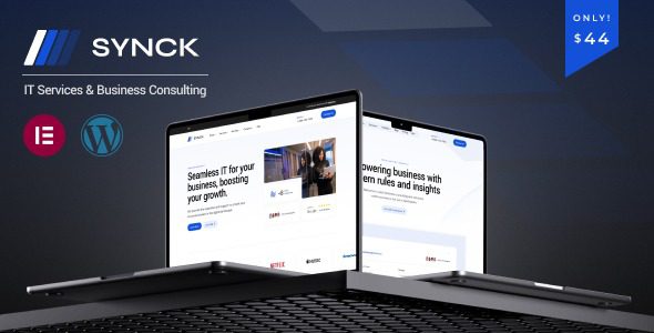 Synck v3.0.1 业务和IT解决方案WordPress主题下载