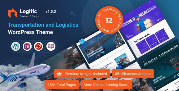 Logitic v1.2.4 运输与物流WordPress主题下载