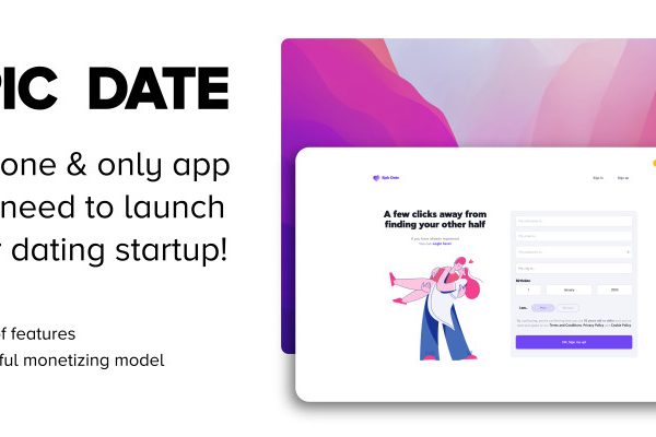 Epic Date v2.1 – 社交PHP约会平台源码下载