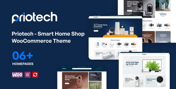 Priotech v1.0.26 – 智能家居商店WooCommerce主题下载