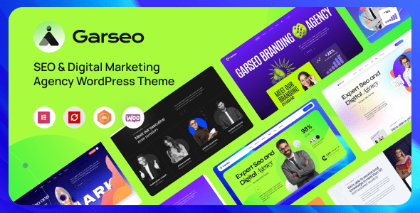 Garseo V1.0.1 – SEO和数字营销机构WordPress主题下载
