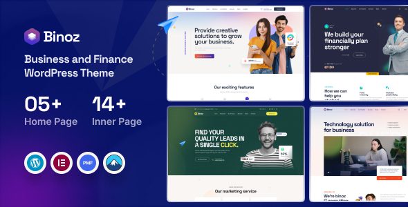 Binoz v1.0-商业机构WordPress主题下载