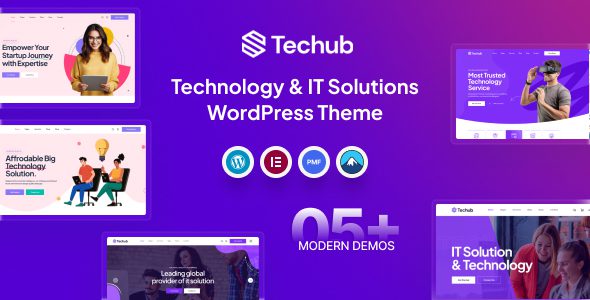 Techub V1.0  – 技术与IT解决方案WordPress主题下载