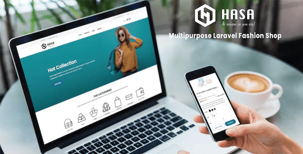 HASA v1.44.3 Laravel多用途多语言时装店PHP源码下载