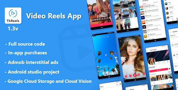 TkReels v1.3 – 视频app应用源码下载