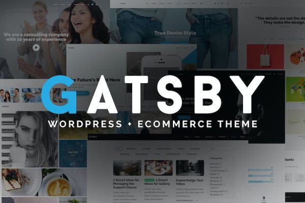 Gatsby v2.0 WordPress +电子商务主题下载
