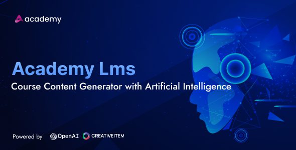 Academy Lms Course Content AI Generator Addon v1.1.0 Academy Lms课程内容AI生成拓展插件源码下载