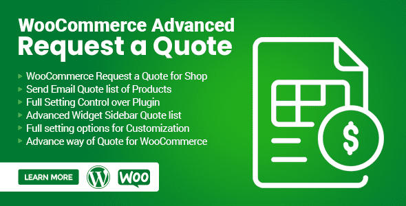 WooCommerce Advanced Request a Quote v2.2.0 WooCommerce高级请求报价插件下载