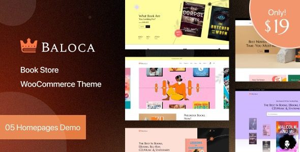 Baloca v1.4.2 书店WooCommerce主题下载